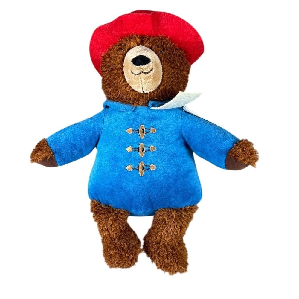 Kohl's Cares Paddington Bear Plush Toy 14" Blue Coat Red‎ Hat 2016
